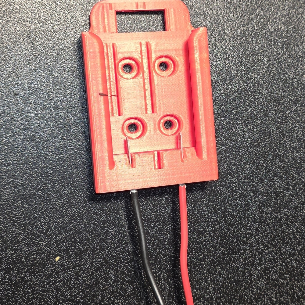 "Craft Red" 20 volt li-ion battery Adapter.   Requires "Craft Red" 20v Battery